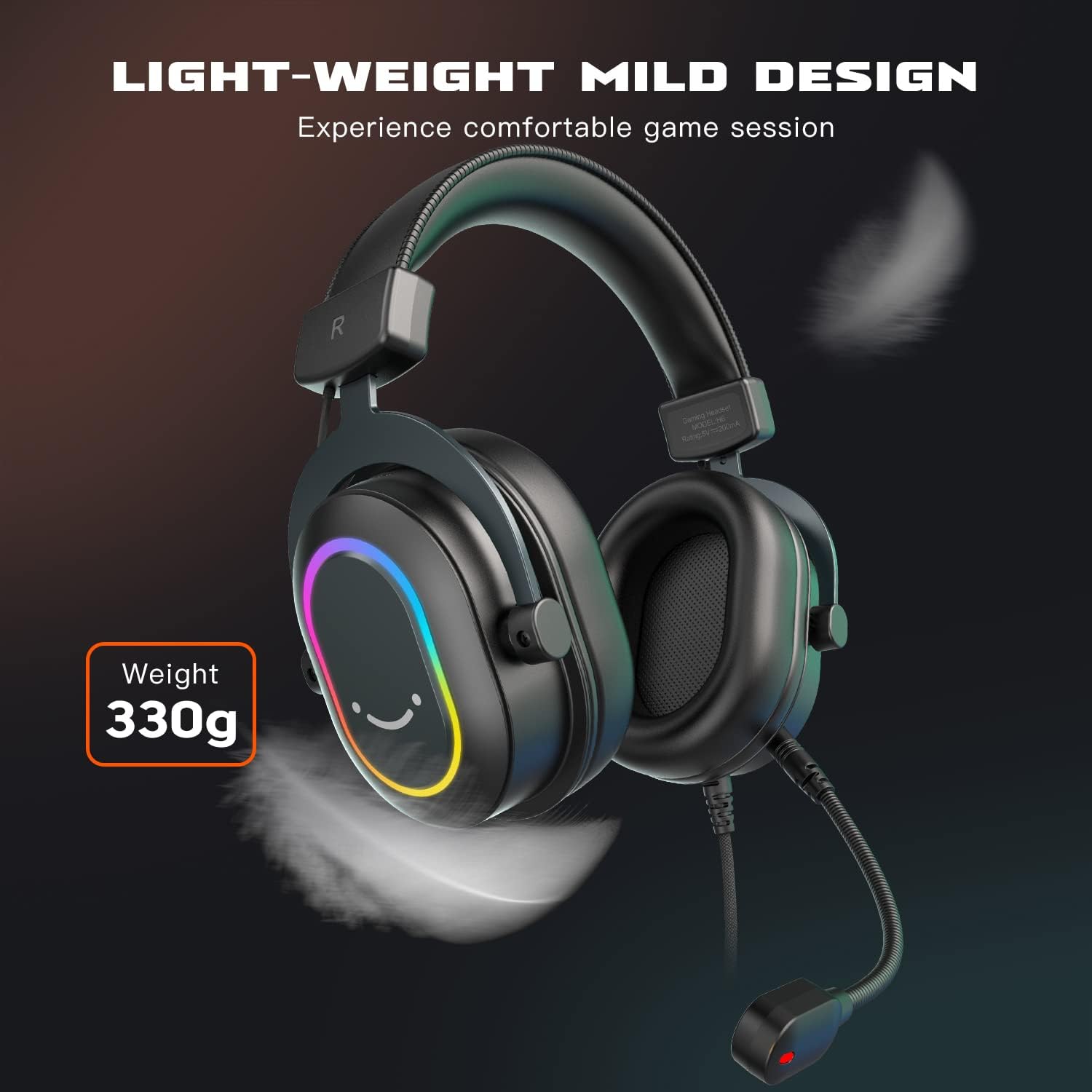  FIFINE AMPLIGAME H6 USB HEADSET FOR PC GAMING with EQ Mode